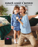 Sistem Audio Bluetooth Karaoke 2 Microfoane Wireless