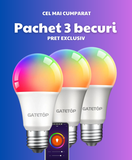 *PACHET 3 BECURI LED RGB* (cel mai cumparat)