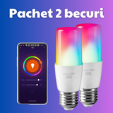 *PACHET 2 BECURI LED RGB* Wi-Fi - Model 2